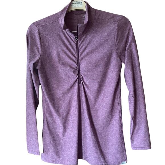 Eddie Bauer lightweight long sleeve 1/4 zip athletic pullover. Size M. NWOT - Picture 1 of 5